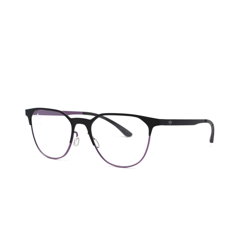 NEW ADIDAS AOM0050O.009.015 BLACK PURPLE AUTHENTIC EYEGLASSES FRAME - Picture 4 of 11